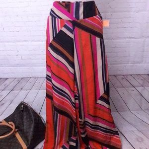 Multi Color Bar III Palazzo Pants